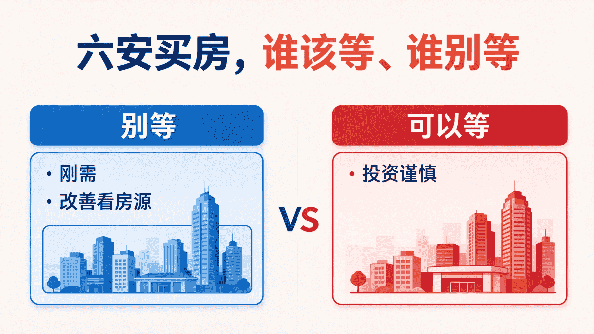 六安五类买房人该不该等