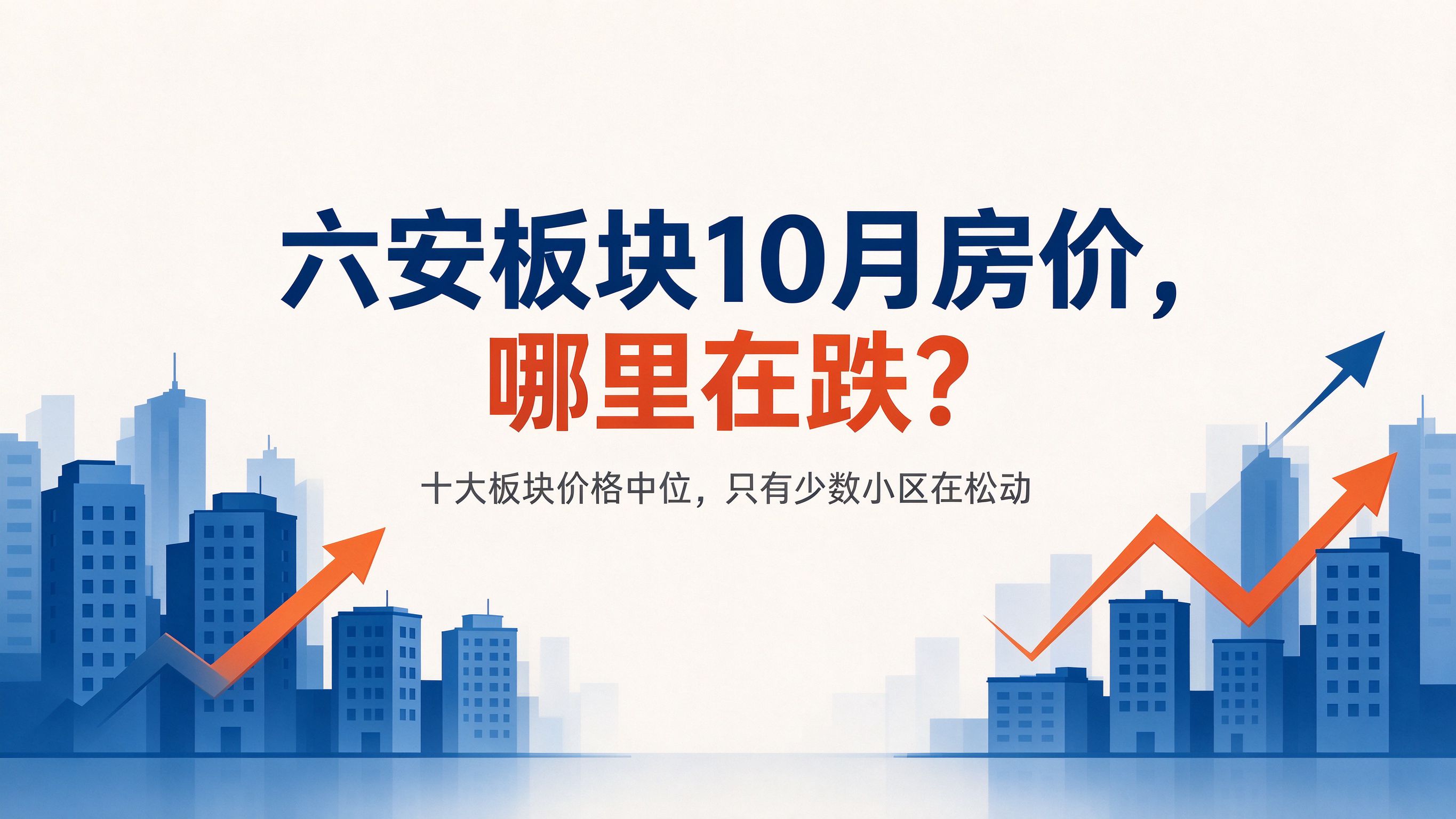 六安板块10月房价，哪里在跌？