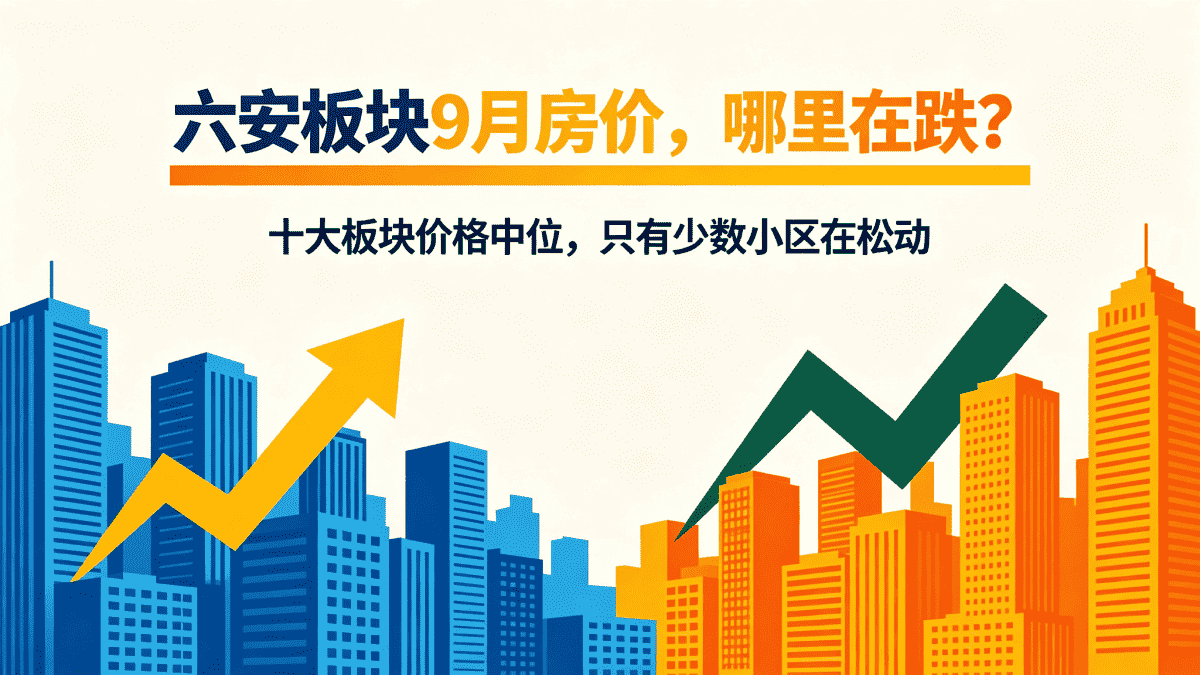 六安板块9月房价，哪里在跌？