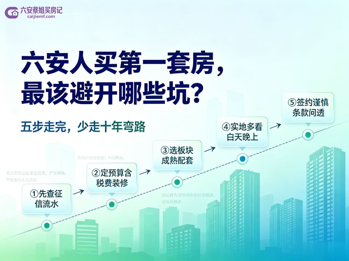 六安人买第一套房，最该避开哪些坑？