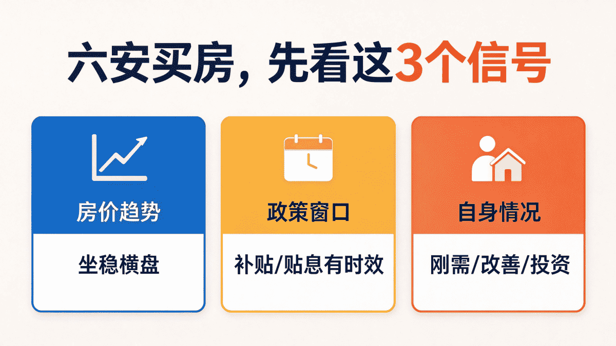 六安买房要不要等的三个信号