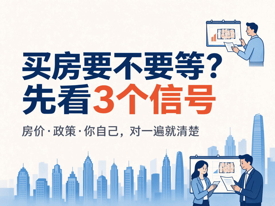 六安买房要不要等？这3个信号先看-六安蔡姐买房记