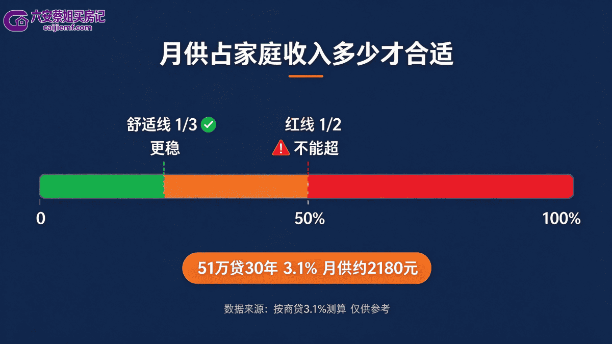 六安月供红线与舒适线对照图
