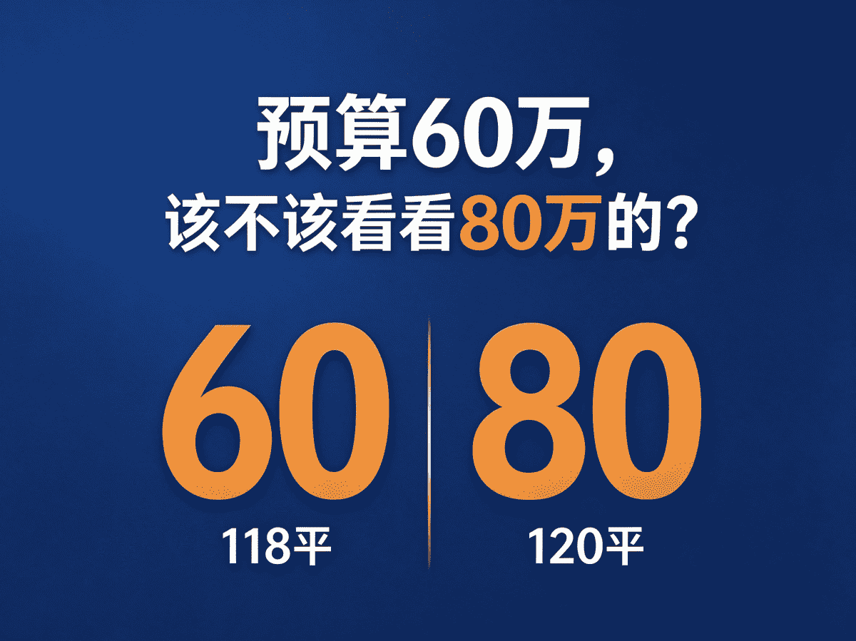六安买房预算60万，该不该看看80万的？-六安蔡姐买房记